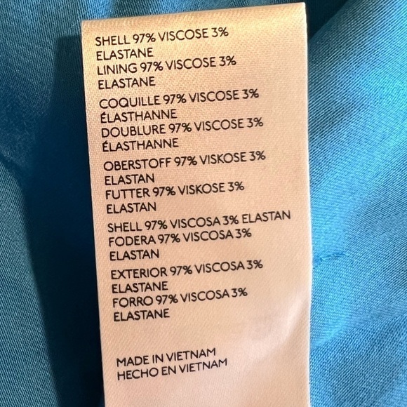 Free People Kai Print Tie Strap Blue and Brown Minidress - Size Medium, NWT - Picture 9 of 11